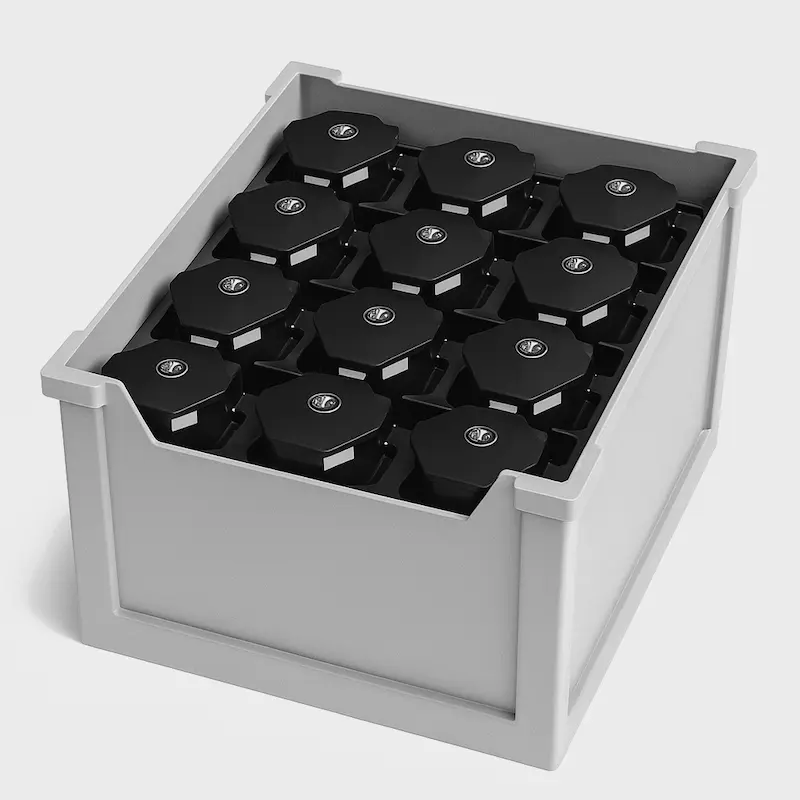 Tray autoportanti termoformati per componenti automotive – soluzioni airbag trays Seriplast Firenze
