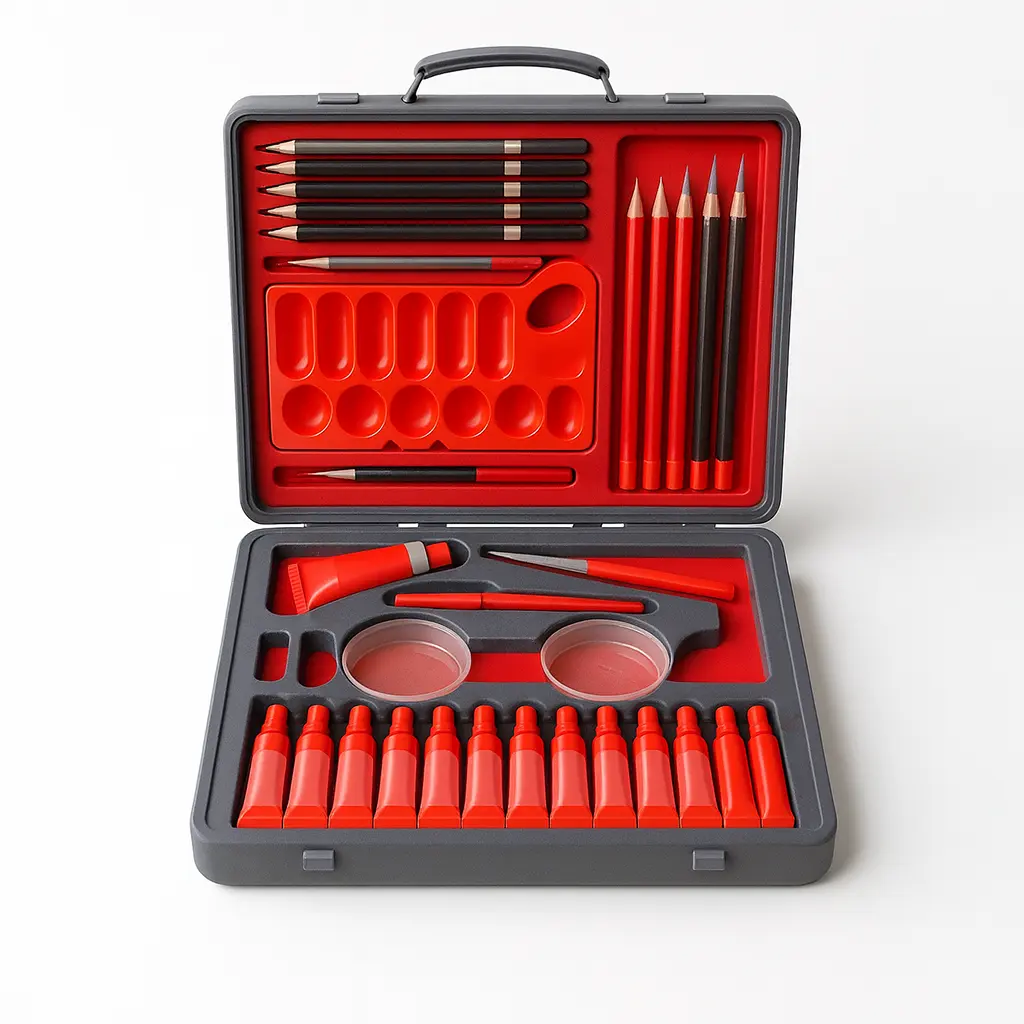 Interni termoformati su misura per confezioni e kit professionali – Seriplast Firenze